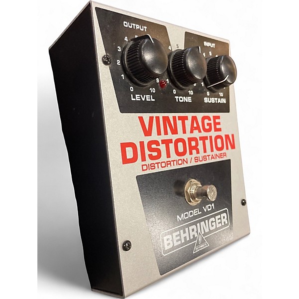 Used Behringer VD1 - Vintage Muff Distortion/Sustainer Effect Pedal