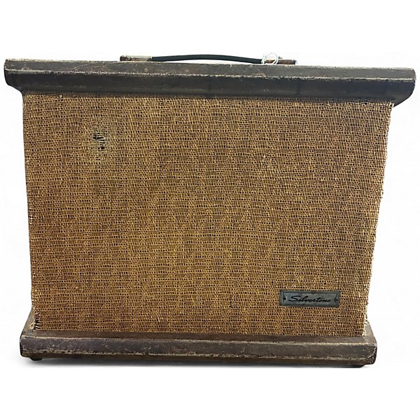 Vintage 1960s Silvertone 1431 Tube Guitar Combo Amp