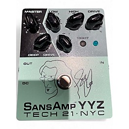 Used Tech 21 SANSAMP YYZ Effect Pedal