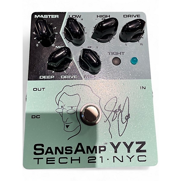 Used Tech 21 SANSAMP YYZ Effect Pedal