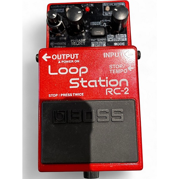 Used BOSS RC2 Loop Station Pedal