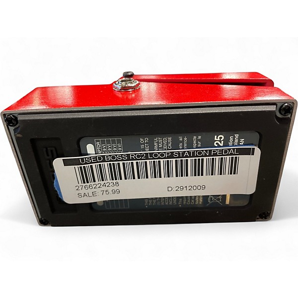 Used BOSS RC2 Loop Station Pedal