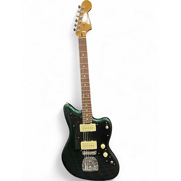 Used Fender PLAYER II Jazzmaster Green Solid Body Electric Guitar