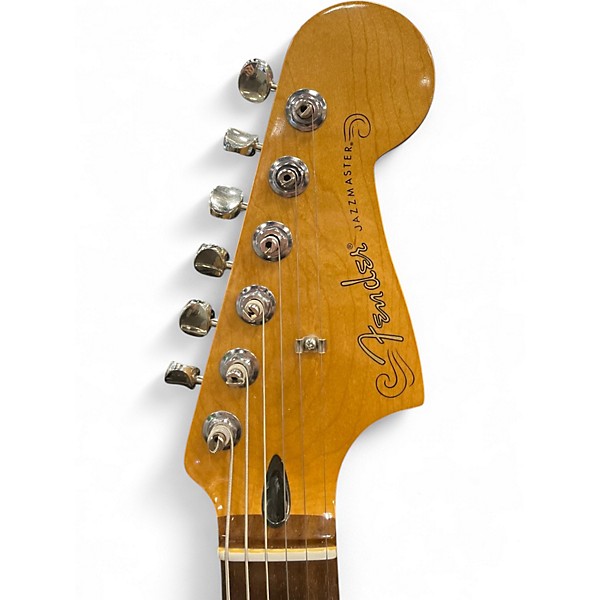 Used Fender PLAYER II Jazzmaster Green Solid Body Electric Guitar