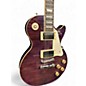 Used Epiphone les paul 1960 tribute plus Trans Purple Solid Body Electric Guitar