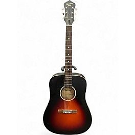 Used Recording King RDH-05 Dirty Thirties Sunburst Acoustic Guitar
