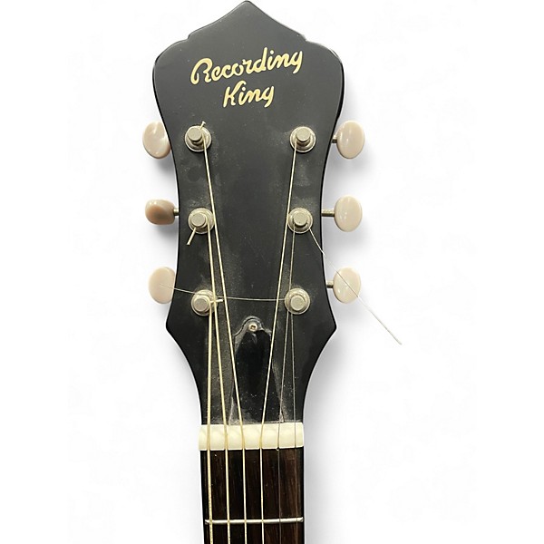 Used Recording King RDH-05 Dirty Thirties Sunburst Acoustic Guitar