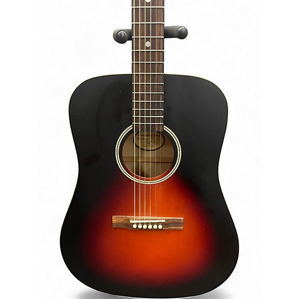 Used Recording King RDH-05 Dirty Thirties Sunburst Acoustic Guitar
