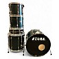 Used TAMA 5 Piece Rockstar Metallic Green Drum Kit thumbnail