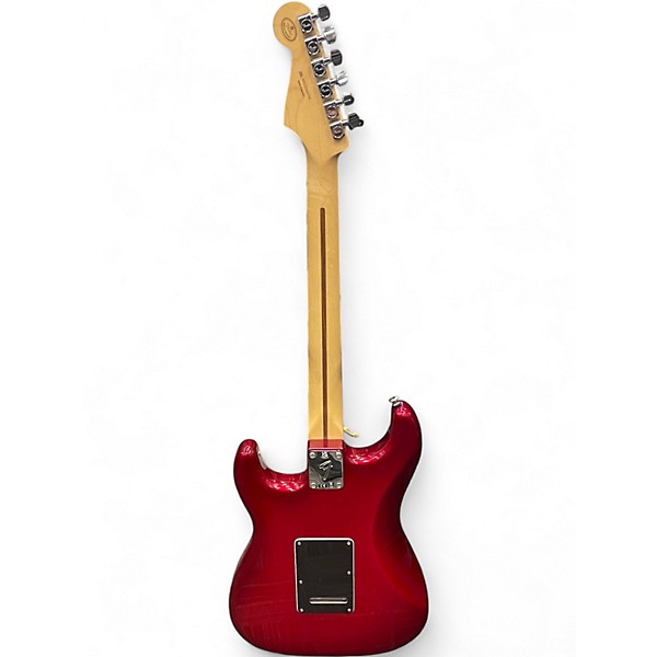 Used Fender Special Edition Player Stratocaster Candy Red Burst Solid Body Electric Guitar
