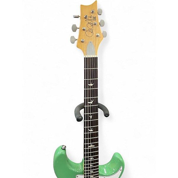 Used PRS SE Silver Sky Green Solid Body Electric Guitar
