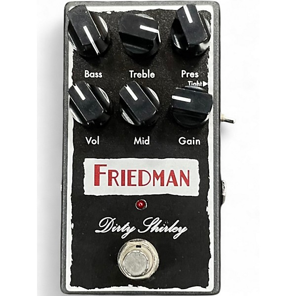 Used Friedman Dirty Shirley Overdrive Effect Pedal