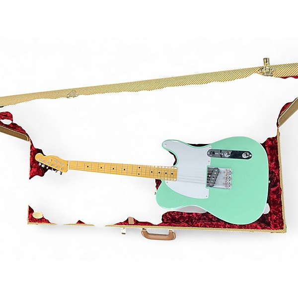 Used Fender 70TH ANNY ESQUIRE Seafoam Green Solid Body Electric Guitar
