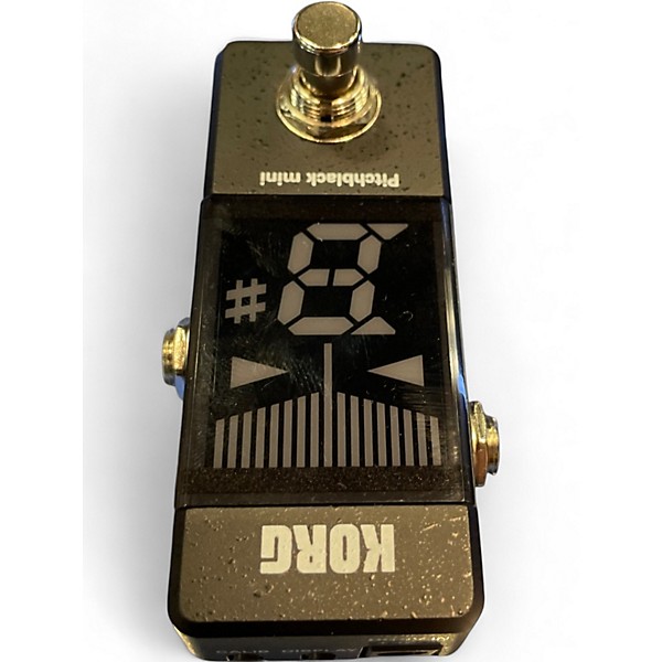 Used KORG PITCHBLACK MINI Tuner Pedal