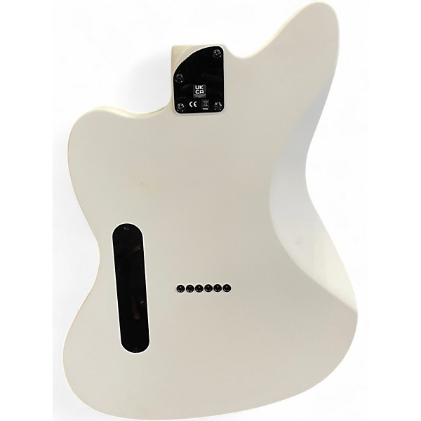 Used Fender Jim Root Signature Jazzmaster White Solid Body Electric Guitar
