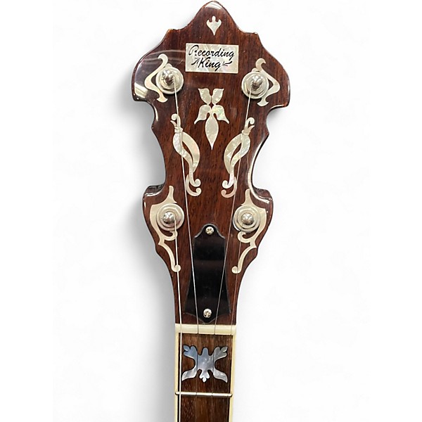Used Recording King The Elite Traditional Banjo Mahogany Banjo