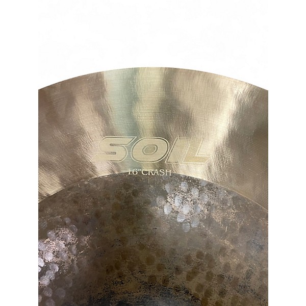 Used Omete 16in SOIL CRASH Cymbal