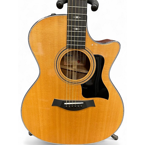 Used Taylor 314CE Natural Acoustic Electric Guitar