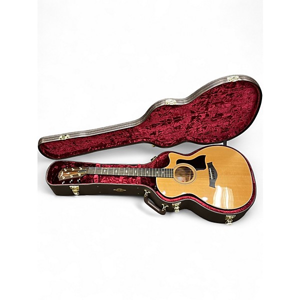 Used Taylor 314CE Natural Acoustic Electric Guitar