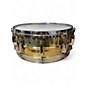 Used Pearl 14in Sensitone Snare Custom Brass Brass Drum thumbnail