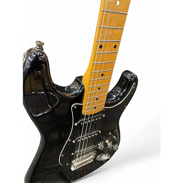 Used Squier Stratocaster II MIK BLACK Solid Body Electric Guitar