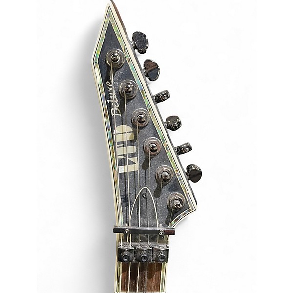 Used ESP LTD M1000 Black Solid Body Electric Guitar