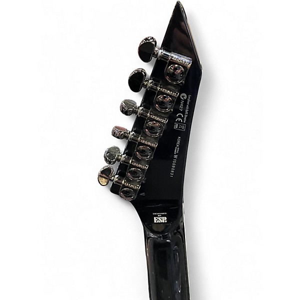 Used ESP LTD M1000 Black Solid Body Electric Guitar