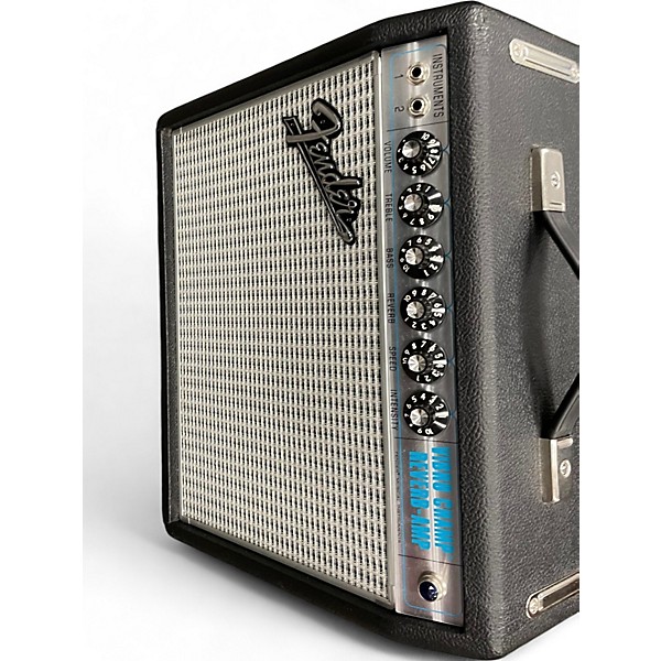Used Fender 68' Vibro Champ Reverb Tube Guitar Combo Amp