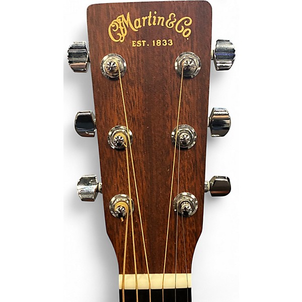 Used Martin DX1 Custom Natural Acoustic Electric Guitar
