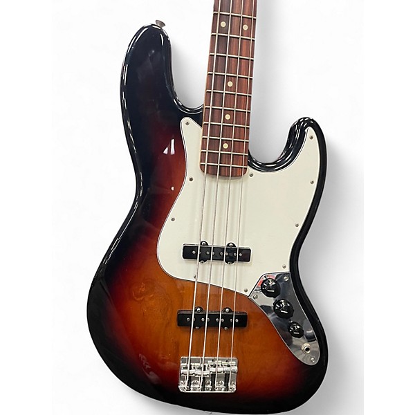 Used Fender Player Jazz Bass 2 Color Sunburst Electric Bass Guitar