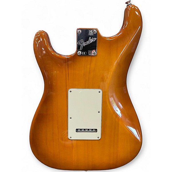 Used Fender American Performer Stratocaster SSS Honey Burst Solid Body Electric Guitar
