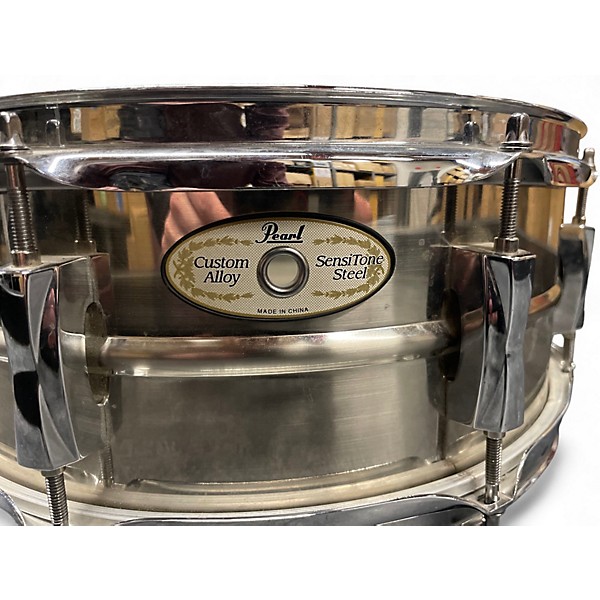 Used Pearl 5.5X14 Sensitone Snare Chrome Drum
