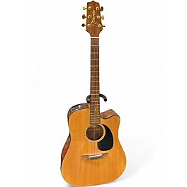 Used Takamine EG340SC Natural Acoustic Electric Guitar