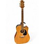 Used Takamine EG340SC Natural Acoustic Electric Guitar thumbnail