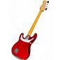 Used 2022 Fender American Ultra Precision Bass Plus Top Ebody Fingerboard Transparent Sunset Orange Electric Bass Guitar