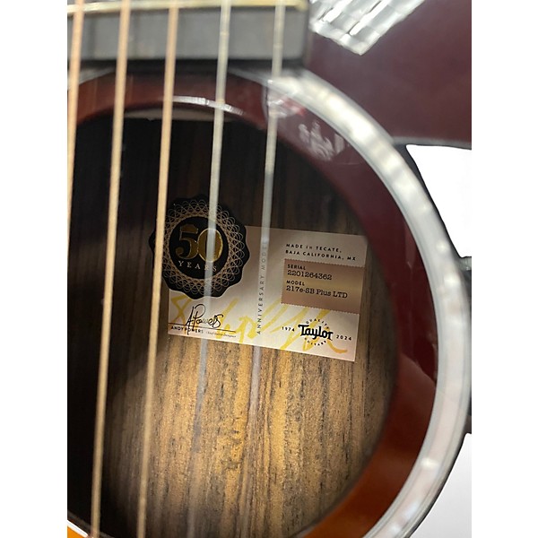 Used Taylor 217E-SB PLUS ltd 2 Color Sunburst Acoustic Guitar