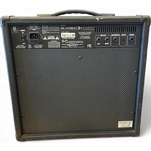 Used Fender G Dec 3 Thirty 30W 1x10 Guitar Combo Amp