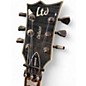 Used ESP LTD EC1001FR See Thru Black Solid Body Electric Guitar