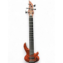 Used Cort Curbow Burl Walnut Electric Bass Guitar