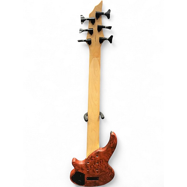 Used Cort Curbow Burl Walnut Electric Bass Guitar