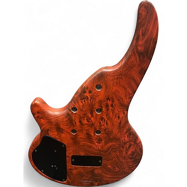 Used Cort Curbow Burl Walnut Electric Bass Guitar