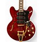 Used Epiphone Rivera P90 Wine Red Hollow Body Electric Guitar