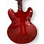 Used Epiphone Rivera P90 Wine Red Hollow Body Electric Guitar