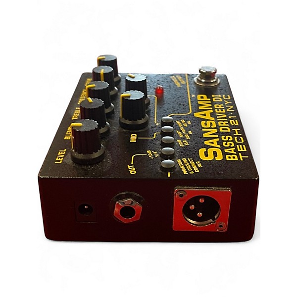 Used Tech 21 Sansamp PBDR Bass Driver DI Bass Effect Pedal