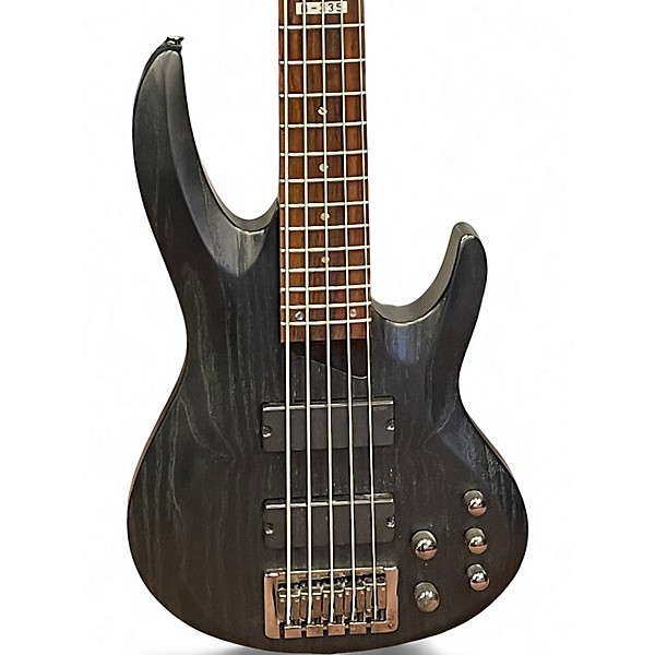 Used ESP LTD B335 5 String Black Electric Bass Guitar