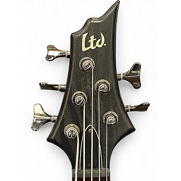 Used ESP LTD B335 5 String Black Electric Bass Guitar