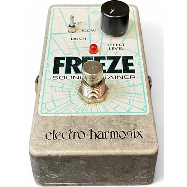 Used Electro-Harmonix Freeze Sound Retainer Compression Effect Pedal
