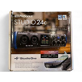 Used PreSonus Studio 24C 2x2 USB-C Audio Interface