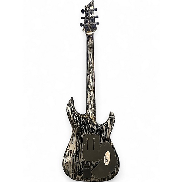 Used Schecter Guitar Research SILVER MT LEFT SILVER MT Solid Body Electric Guitar