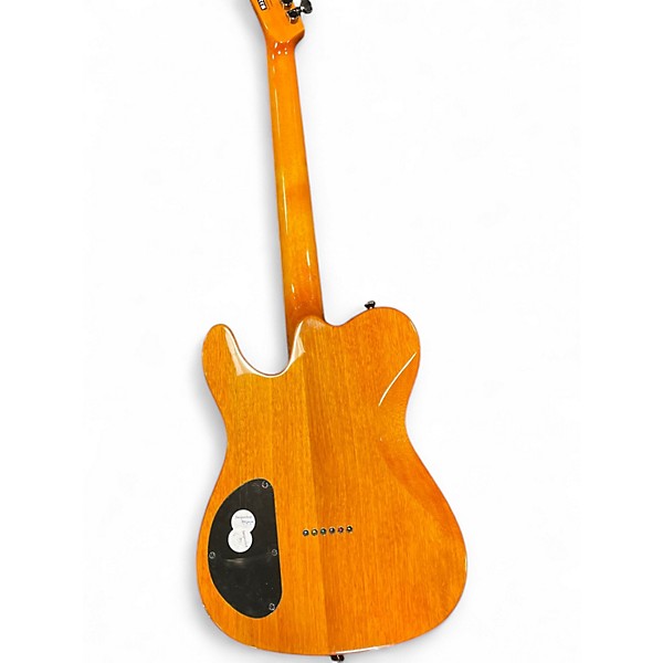 Used Fender Special Edition Custom Telecaster FMT HH Amber Solid Body Electric Guitar